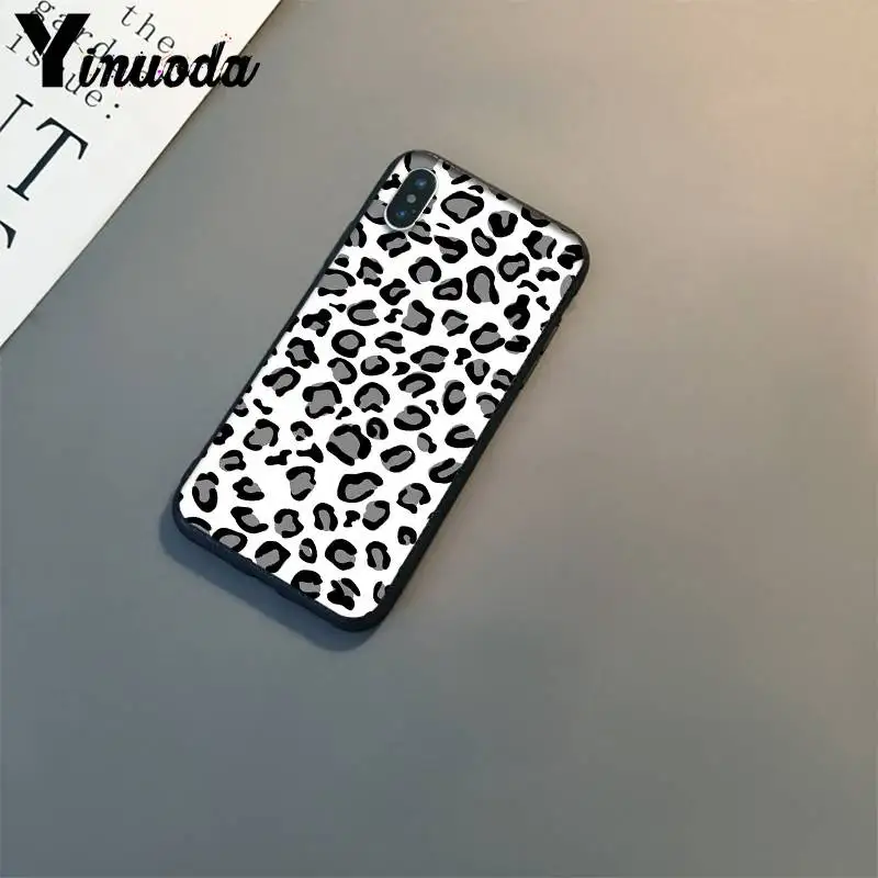 Yinuoda модный сексуальный леопардовый принт Черная пантера фаллоимитатор для iPhone6S