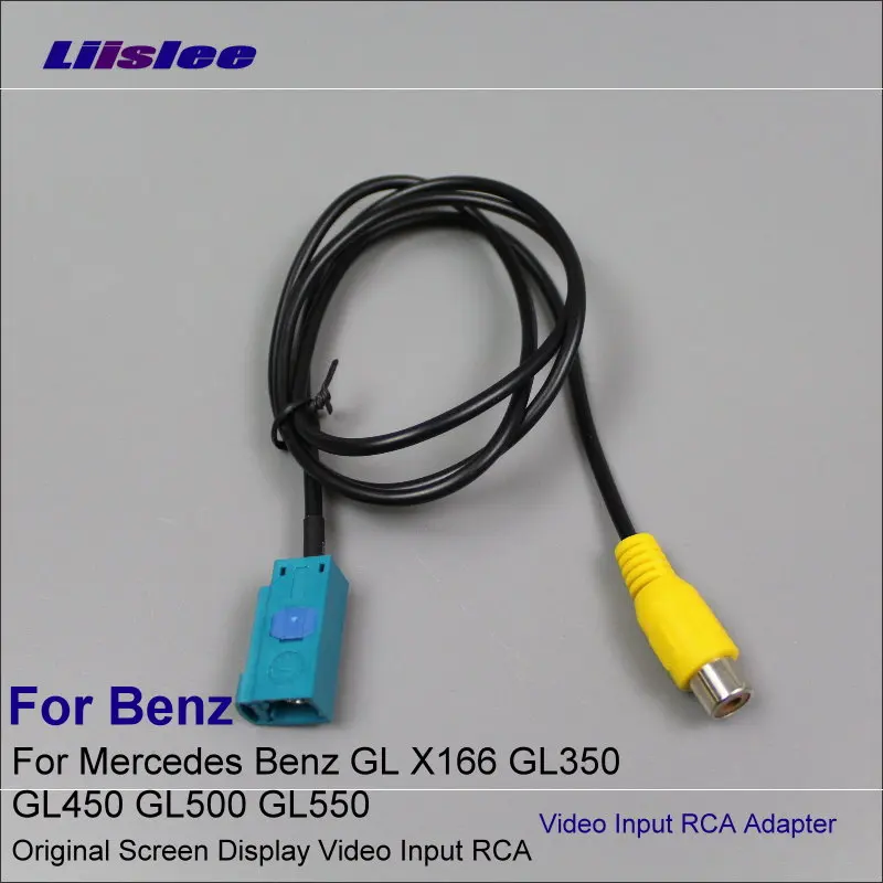 Оригинальный видео вход RCA адаптер провод для Mercedes Benz GL Class X166 GL350 GL450 GL500 GL550 кабель