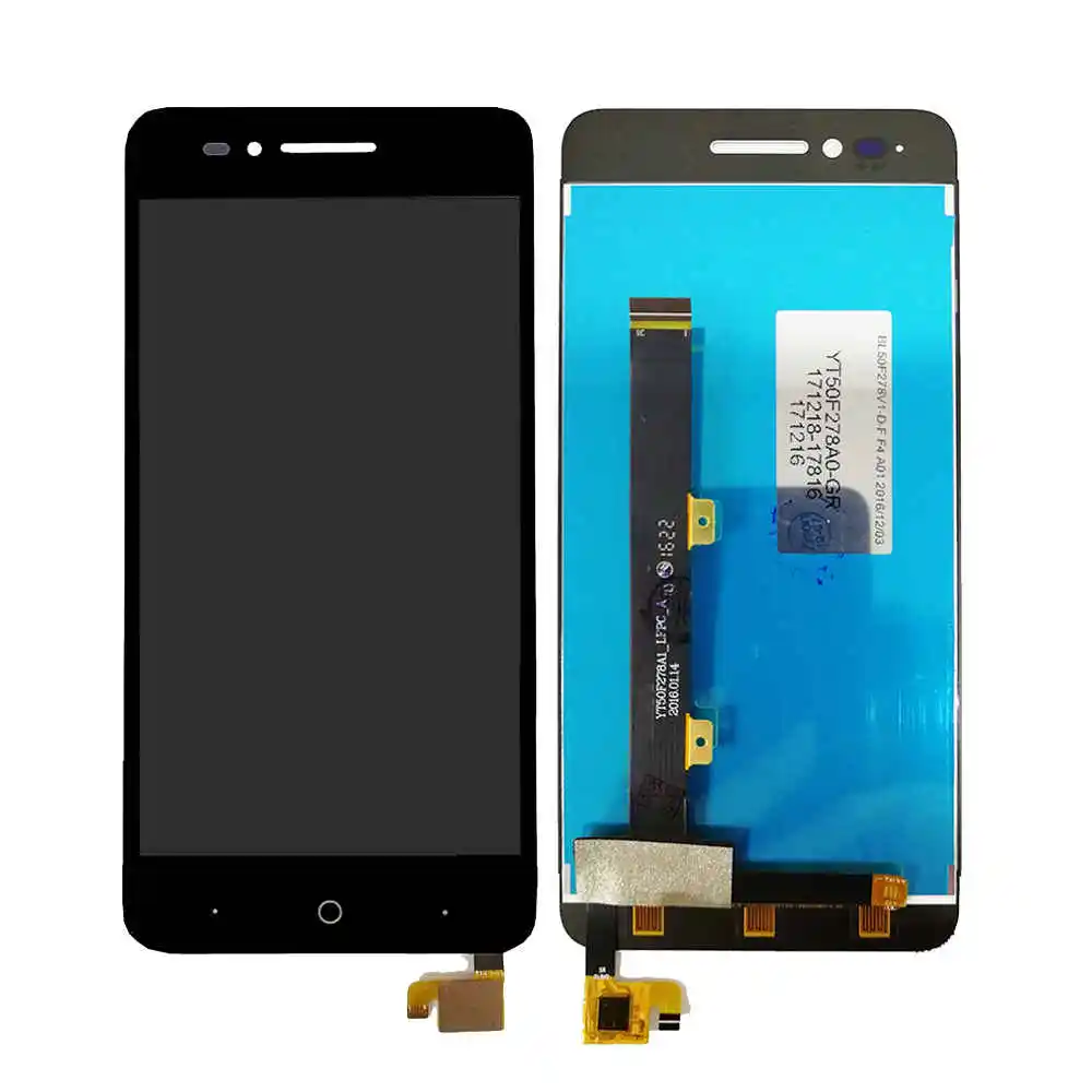 Tanie Dla ZTE A610 Zespół Ekranu Dotykowego LCD Dla ZTE Voyage 4 Ostrze A610C A610T BA610 Wyświetlacz Czujnik Zamiennik Digitizera A610 Moduł