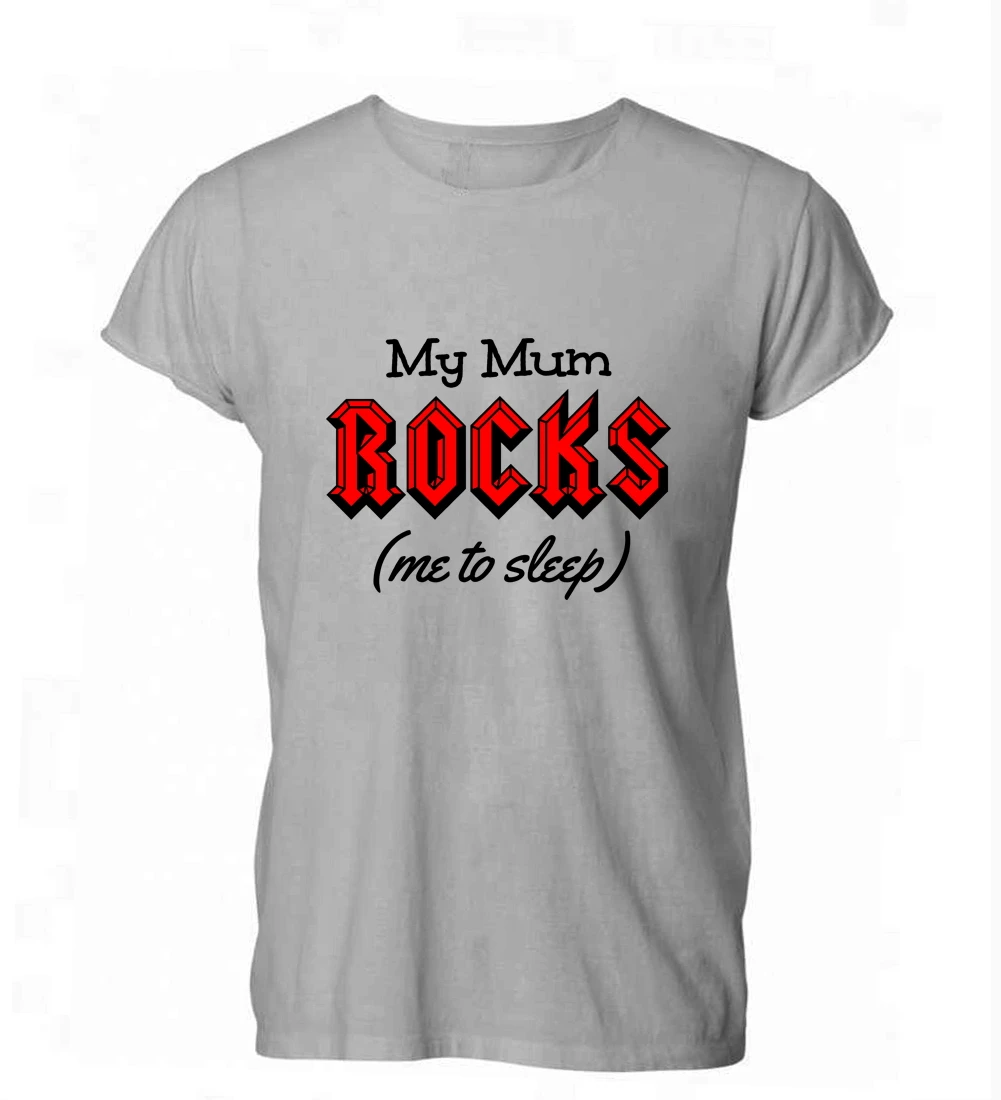 

2019 My Mum Rocks Me To Sleep Cute T Shirt Tshirt Mens Womens Gift