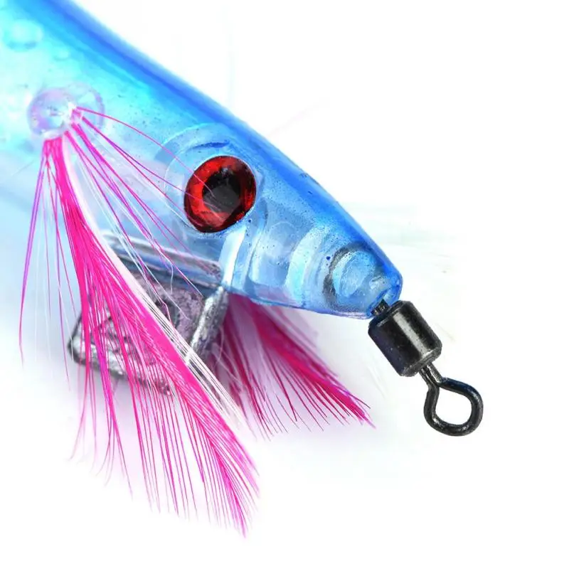 5 шт. искуственные рыболовные приманки для рыбалки моделирование светящиеся рыбы