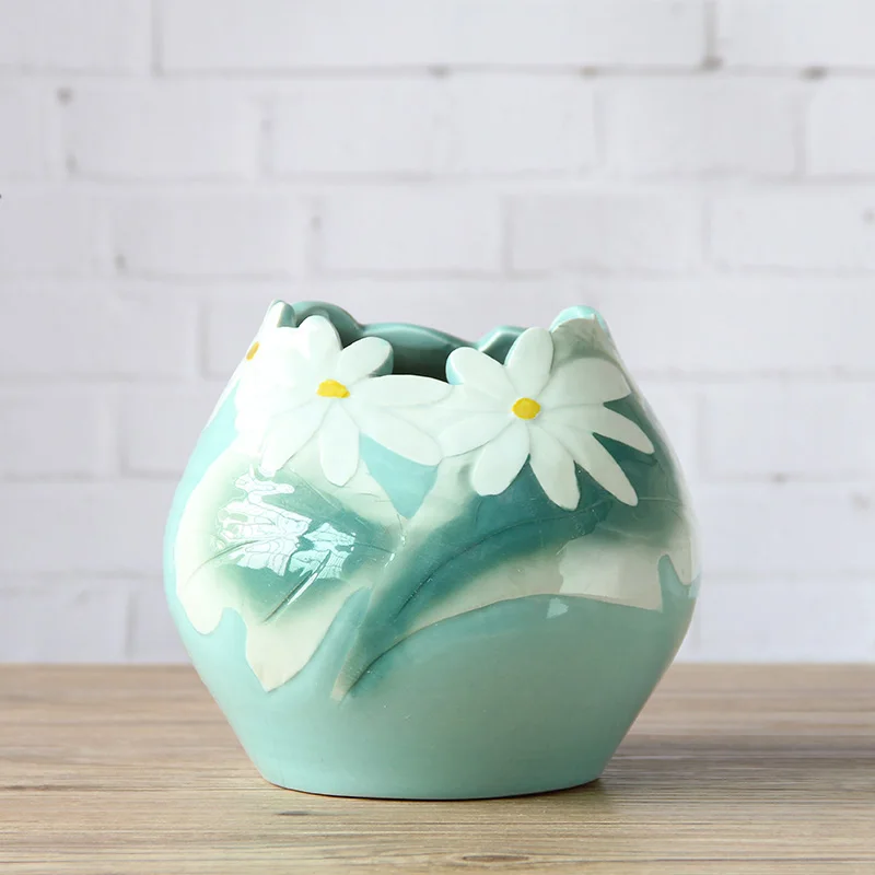 Набор художественных керамических фарфоровых настольных ВАЗ (3 шт.) с гравировкой