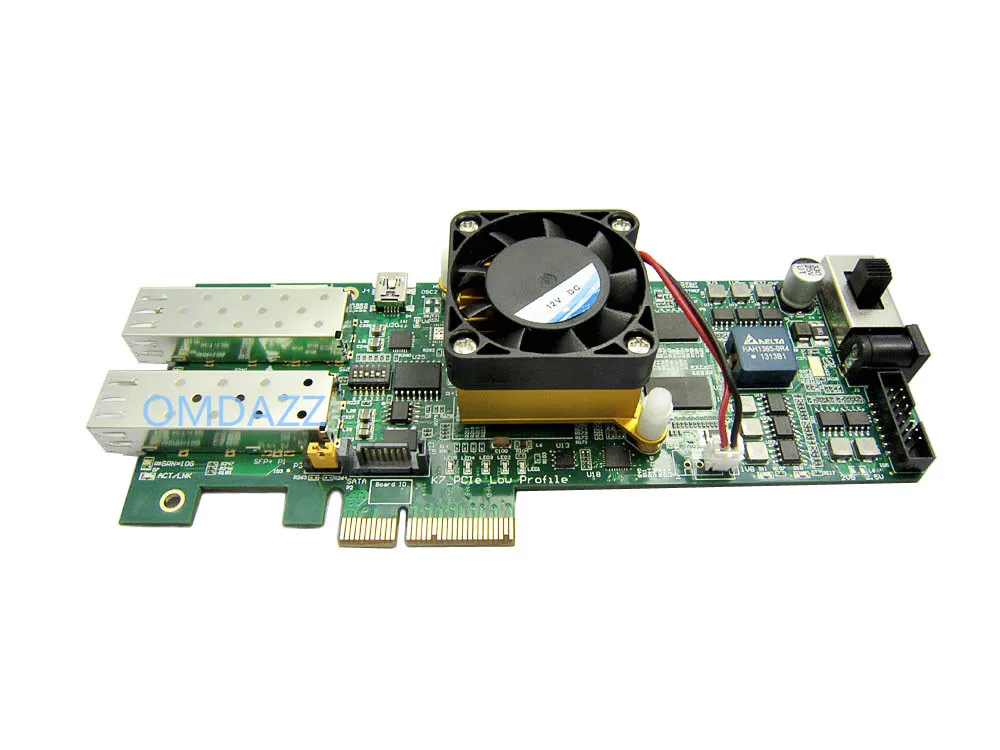 Xilinx Kintex7 FPGA макетная плата PCIe Kintex-7 FPGA XC7K325T карта с 1024 МБ DDR SDRAM 10 Гб Ethernet гигабитная сеть