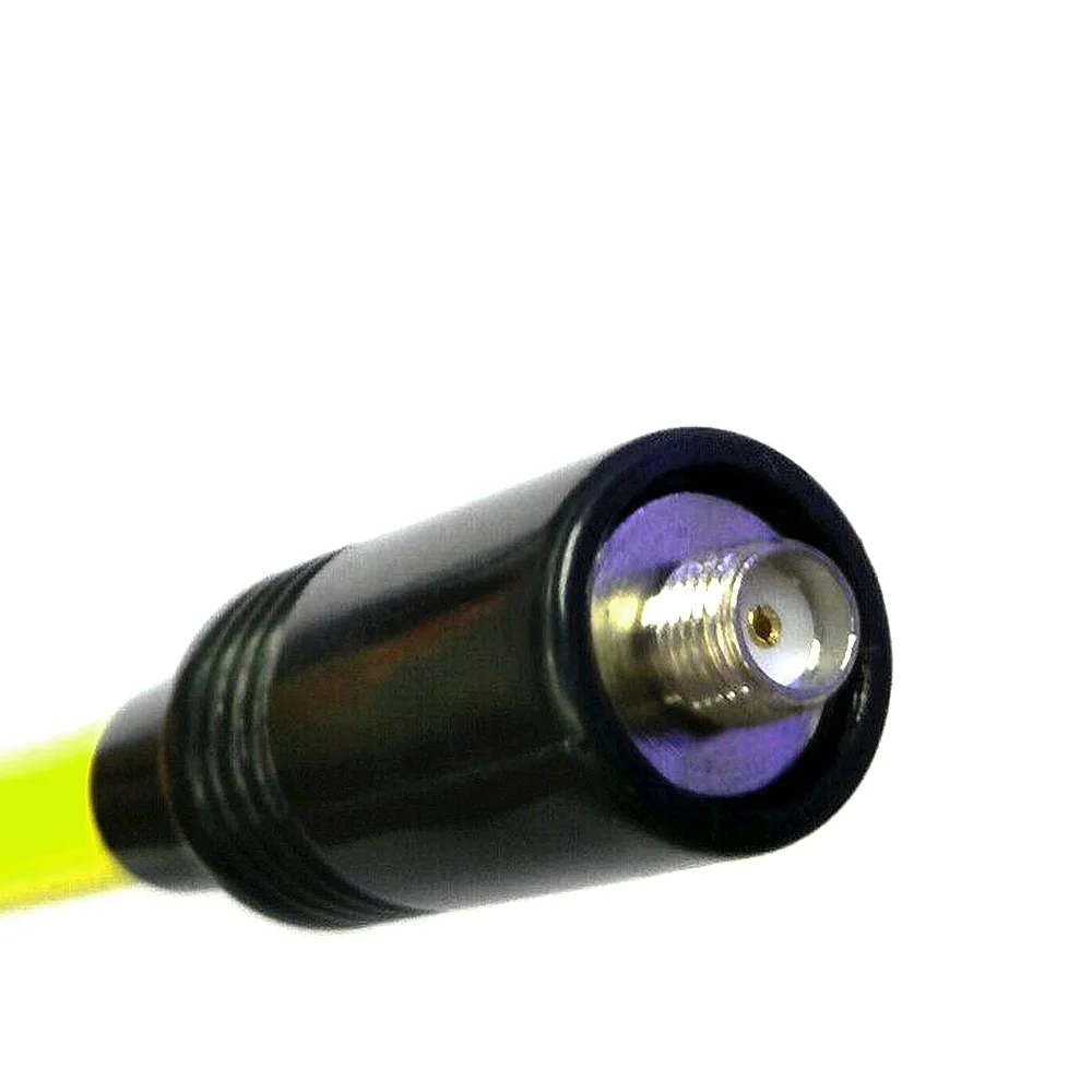 Двухдиапазонная антенна SMA Female 136 174 и 400 470 МГц из стекловолокна для раций Baofeng