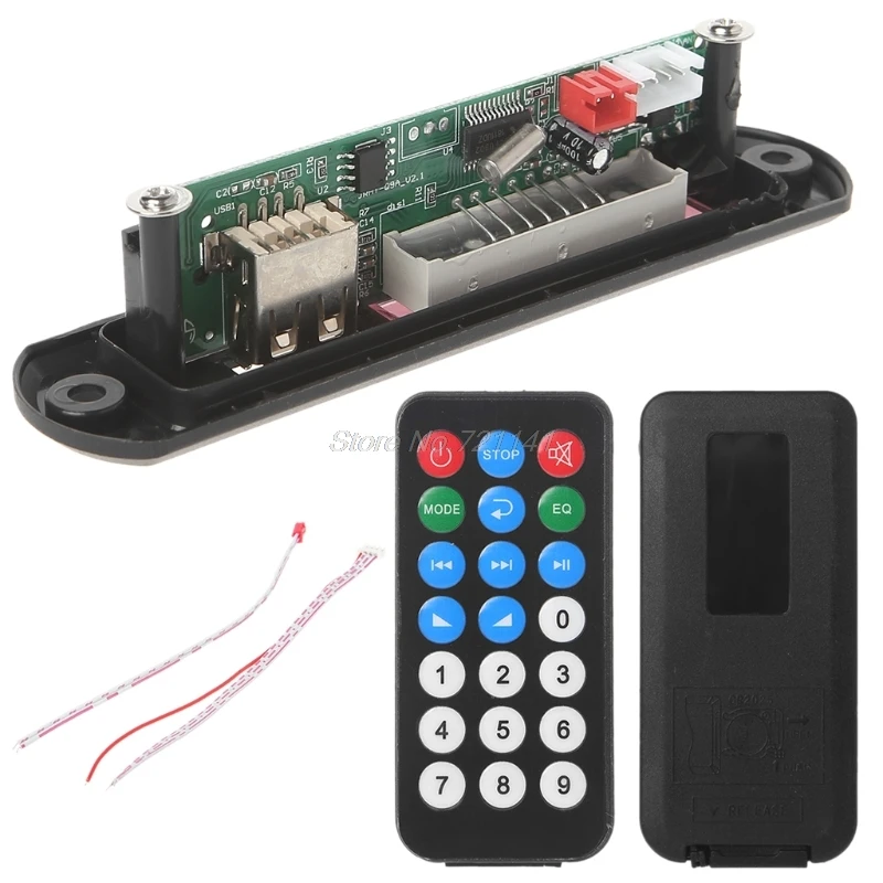 Micro USB TF Радио MP3 декодер аудио плата для автомобиля музыкальный динамик Oct18 Прямая