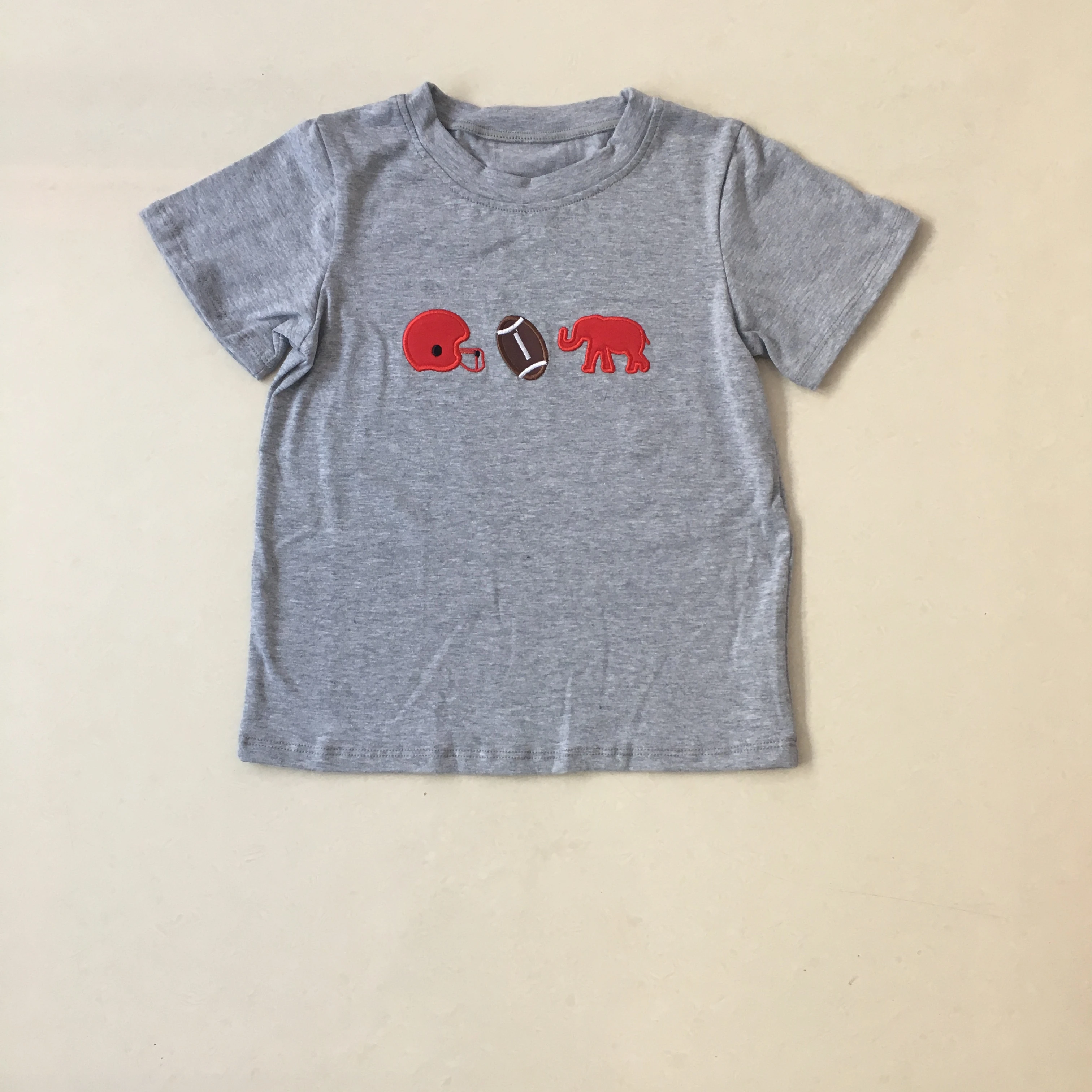 Новинка 2020 года комплекты одежды для маленьких мальчиков серая и красная