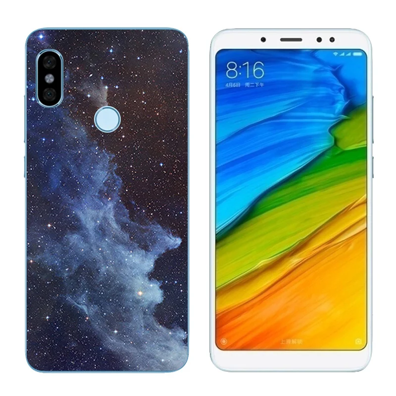 5 99 дюйма для Redmi Note Pro Prime Girl Cat черный матовый чехол с принтом Xiaomi Mi 6X мягкий