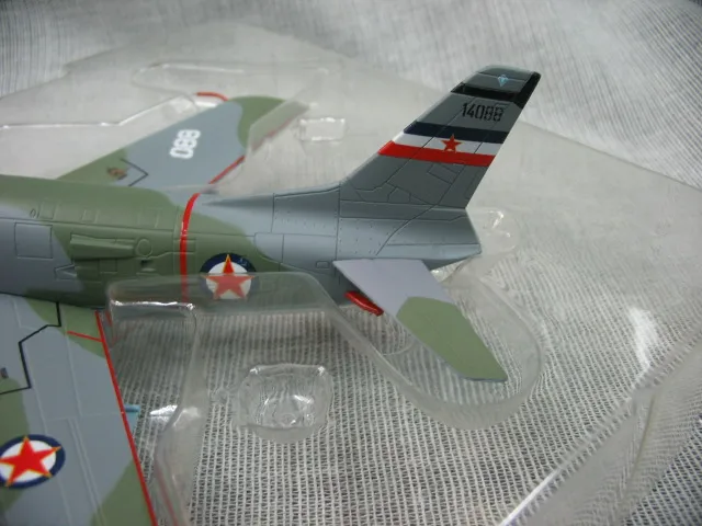 1:72 Yugoslav Air Force F-86D Military Fighter Aircraft Model |