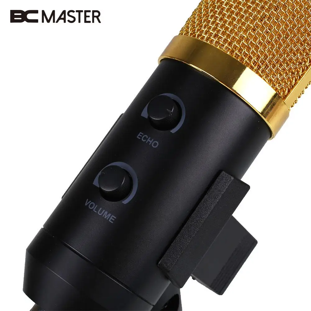 BM 100FX компьютер USB проводной аудио звук студия ПК конденсаторный микрофон записи