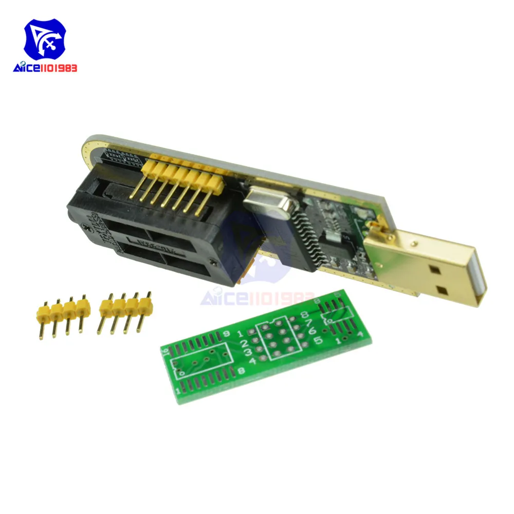Diymore USB программатор WCH341A серия 24 EEPROM Writer 25 SPI Flash BIOS плата модуль к TTL 5 в 3 драйвер