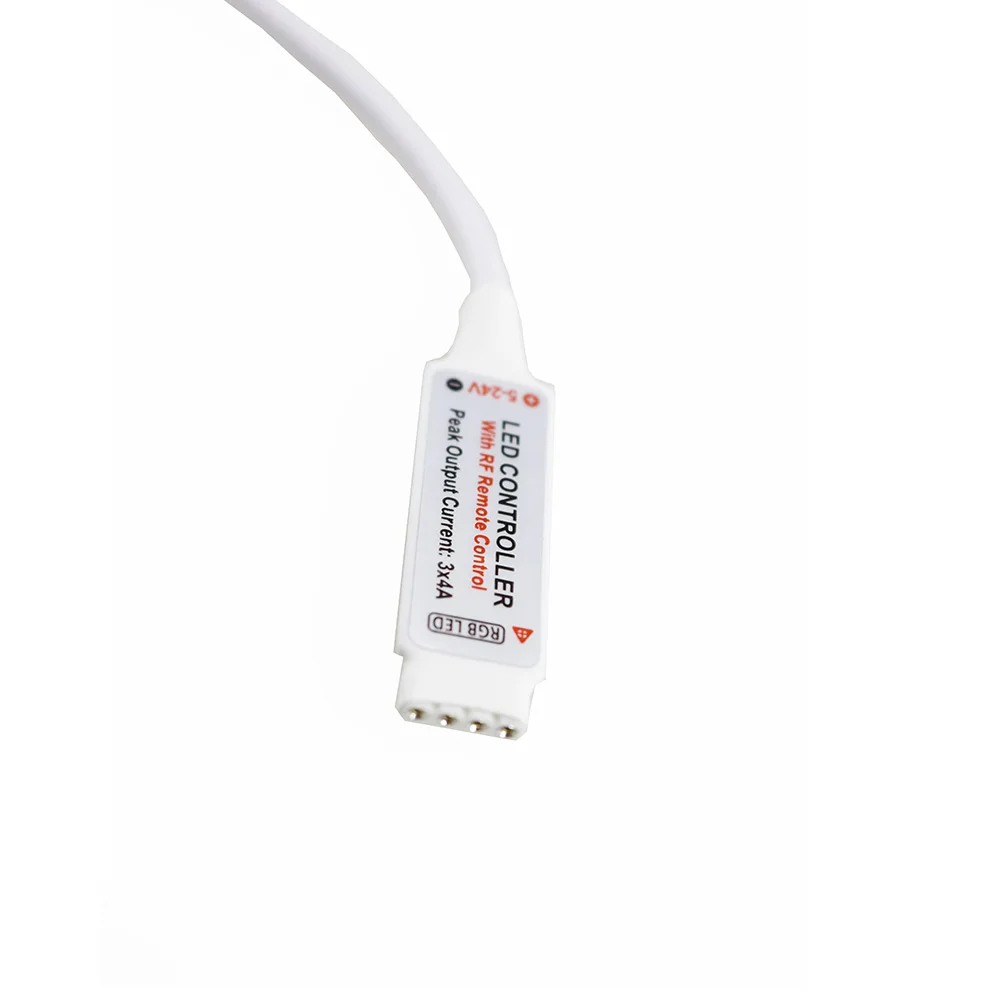 1 шт. мини 17 ключей RF беспроводной контроллер Led свет диммер с 4pin женский для 3528 5050