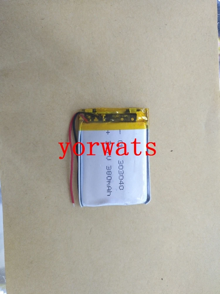 Новинка лидер продаж перезаряжаемый литий-ионный аккумулятор 3 7 в 303040 033040 380 мАч