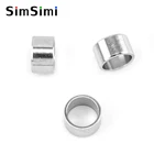 Новинка 2018 года, ограниченное по времени кольцо Simsimi, Круглый круглый маленький бисер, сделай сам, изготовление ювелирных изделий, часть 3 мм, 5 мм, цилиндрическая скользка, оптовая продажа, 200 шт.