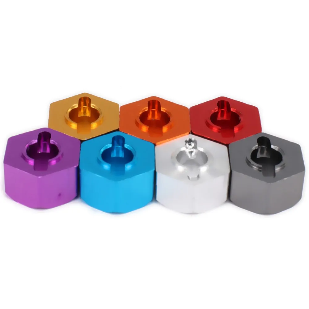 M12 12 мм алюминиевый привод ступицы колеса шестигранный адаптер для 1/10 RC модели