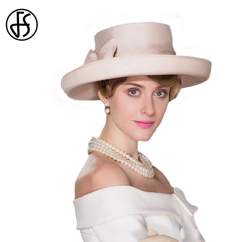 FS широкими полями Элегантные Церковь Шапки для Для женщин летние 2018 модная обувь