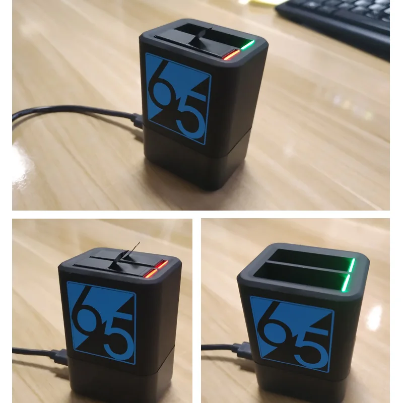Для Hero 5 6 7 8 аккумулятор + Двойной Type-C зарядное устройство для 2018 Двойная зарядка