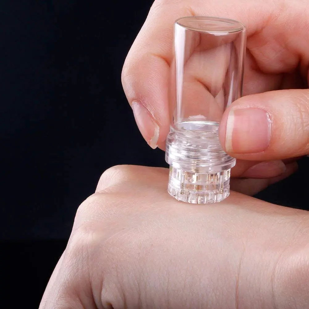 Titanium Hydra 20 микроиглы аппликатор Derma штамп бутылка безболезненная косметическая