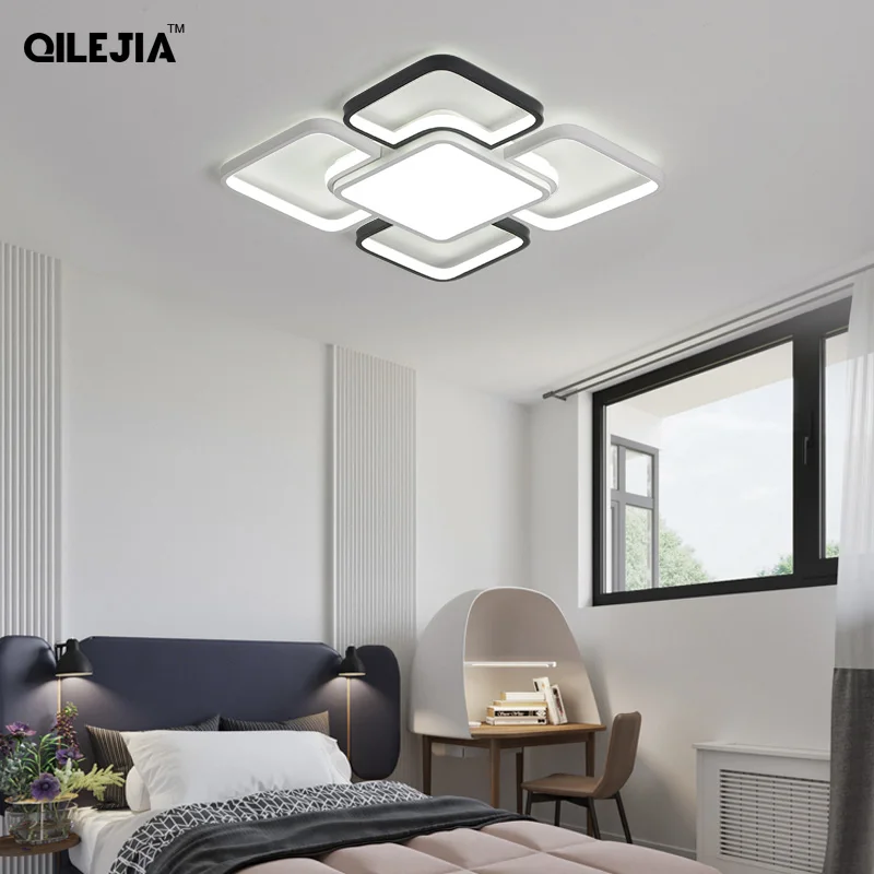Поверхность современная светодиодная Люстра для гостиной спальни ультра тонкий