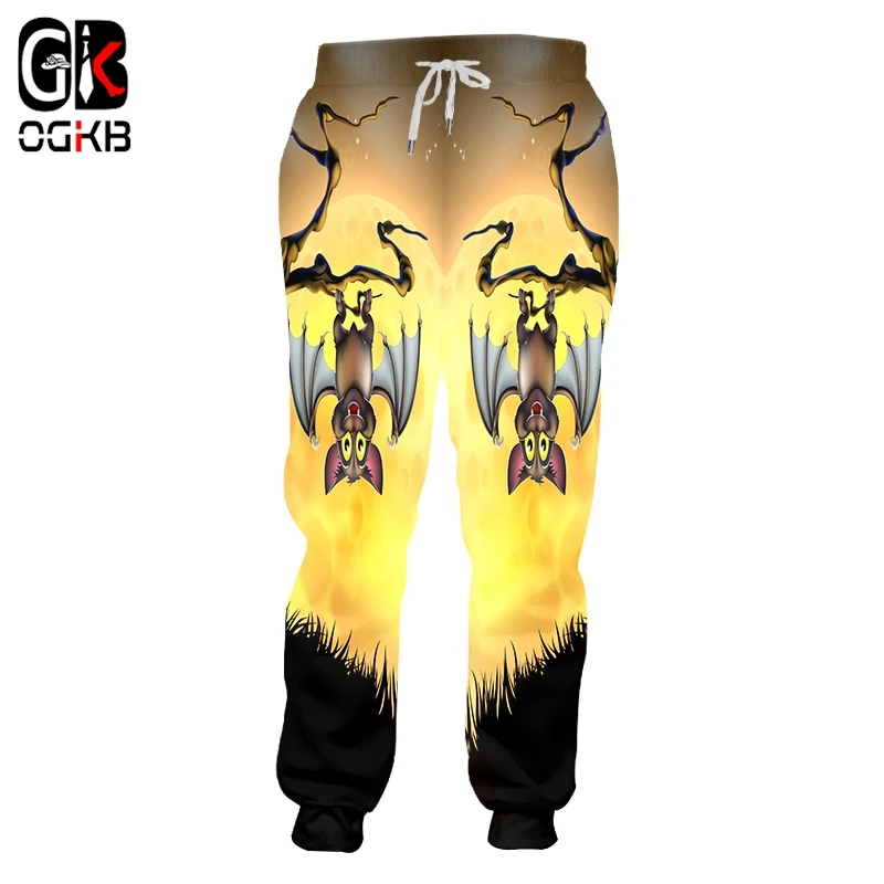 OGKB унисекс хип хоп повседневные спортивные штаны осень зима эластичная резинка