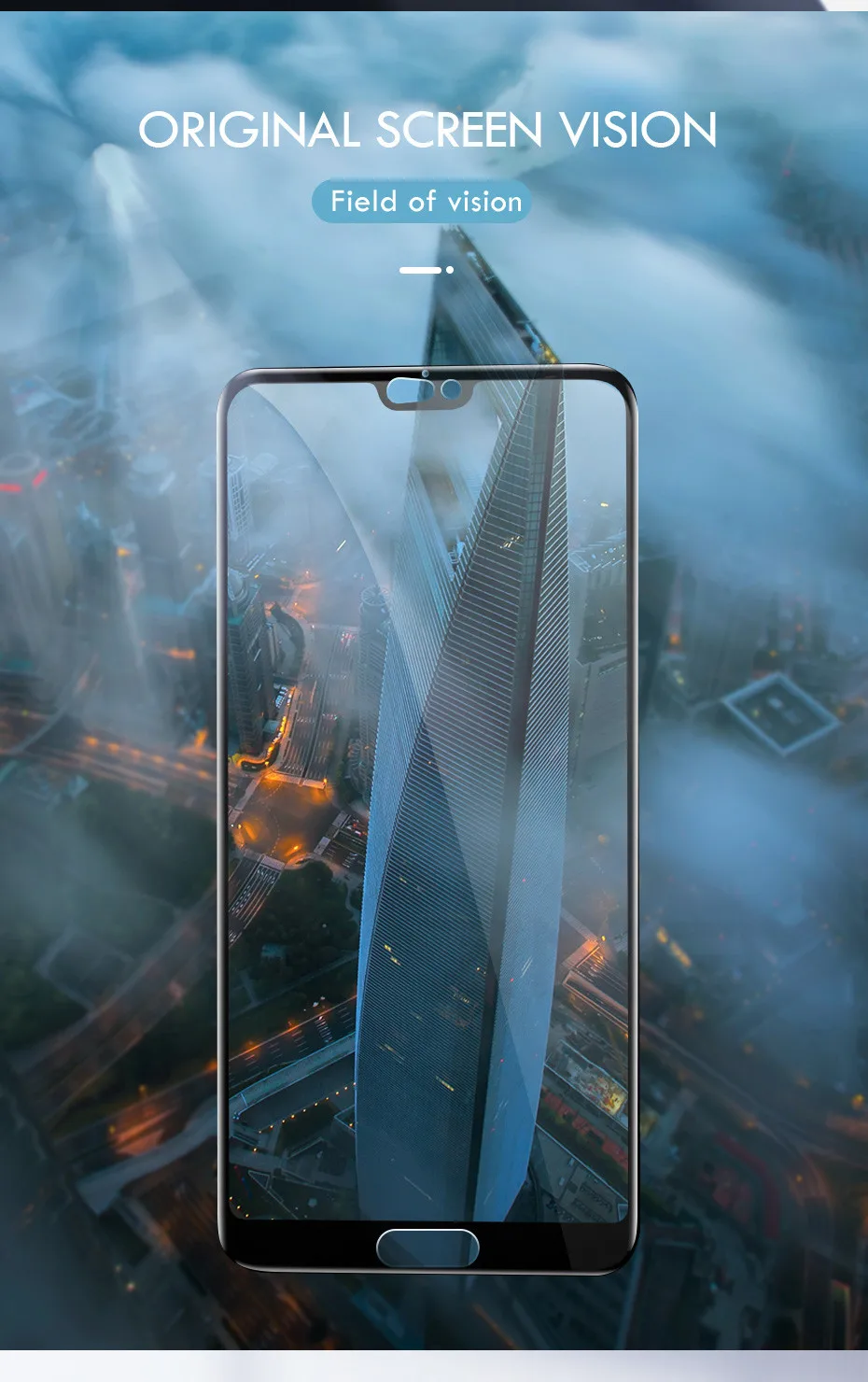 ZNP 15D Защитное стекло для huawei P20 Lite P30 Pro P10 Plus закаленное защитное стекло для huawei Honor 10 9 Lite