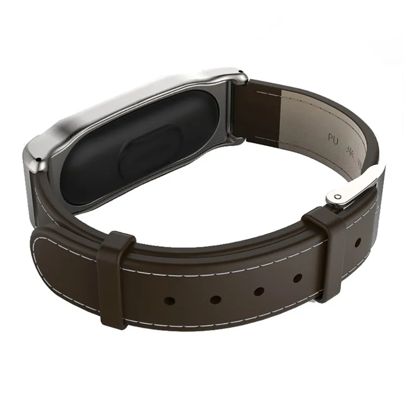 Новинка модный кожаный ремешок CARPRIE для умных наручных часов Xiaomi Miband 2 15td0118 Прямая