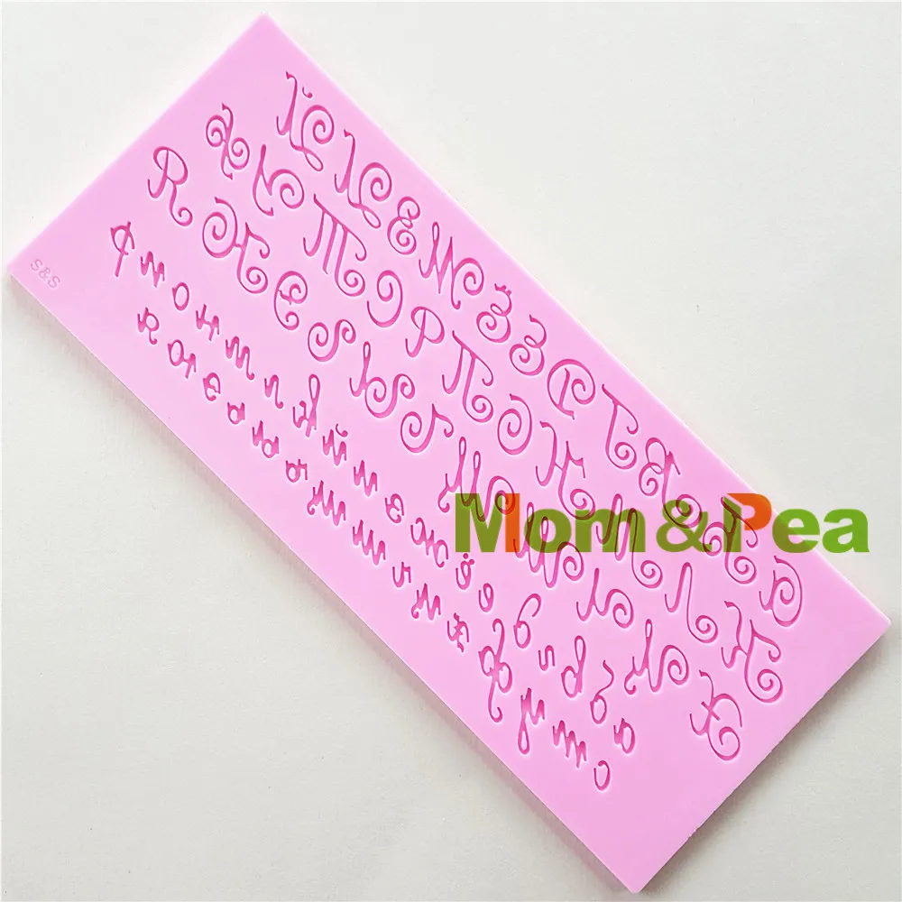 Силиконовая форма в форме букв Mom &amp Pea 1020 г. Бесплатная доставка украшение для