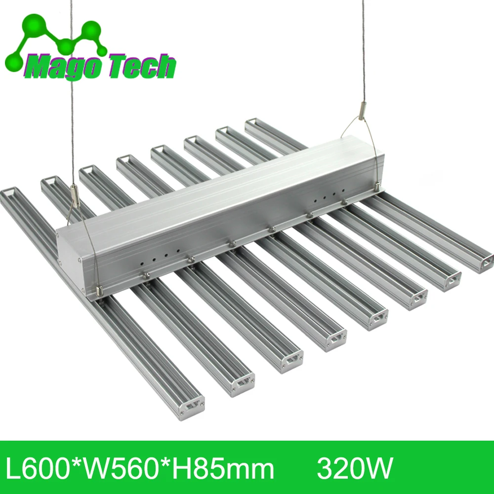 

400W 5pcs 1.16M LED Grow Light Heatsink Grow Strip Light Aluminum Heat Sink Grow Lighting Heatsink Only(without driver box)
