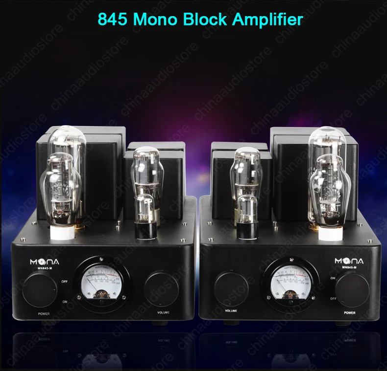 HiFi MONA 845 ламповый усилитель пара Моно блок стерео одиночный класс А 300B