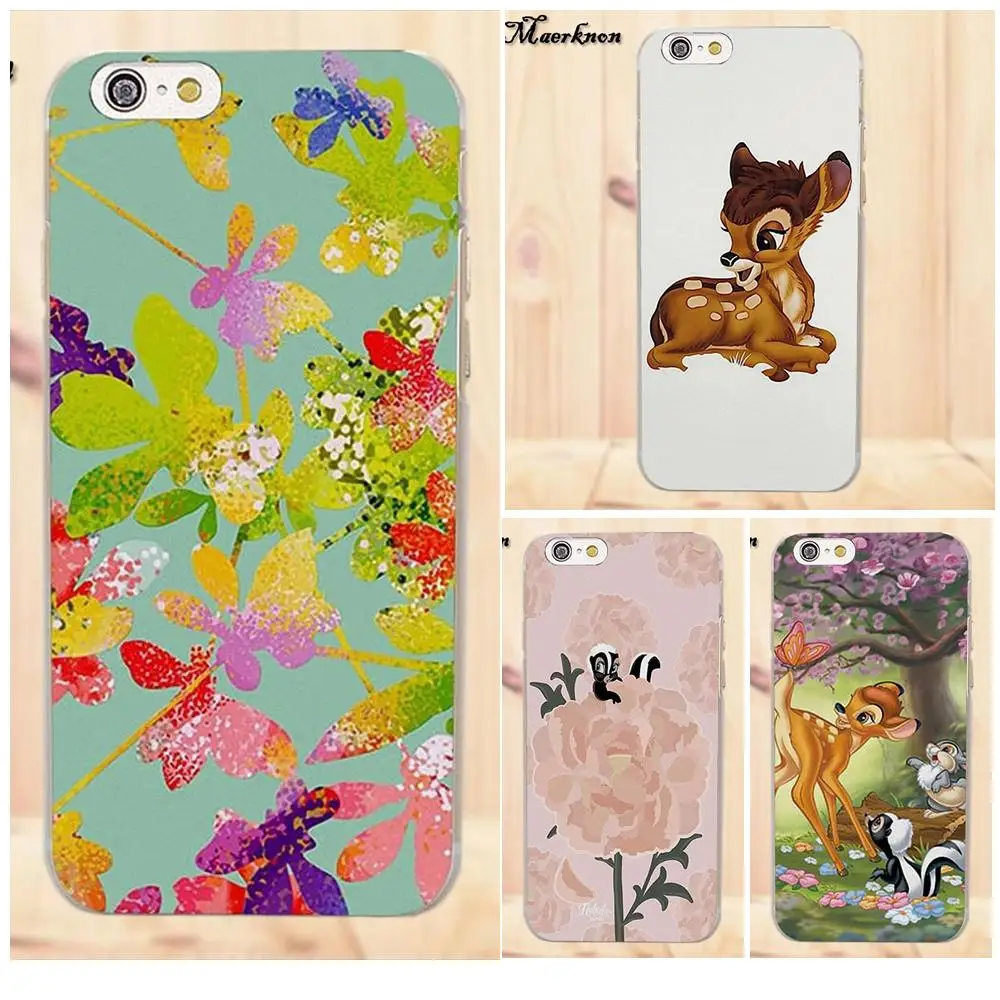 Maerknon для Samsung Galaxy A3 A5 A7 J1 J2 J3 J5 J7 2015 2016 2017 TPU чехол телефона милый Bambi олень сердца
