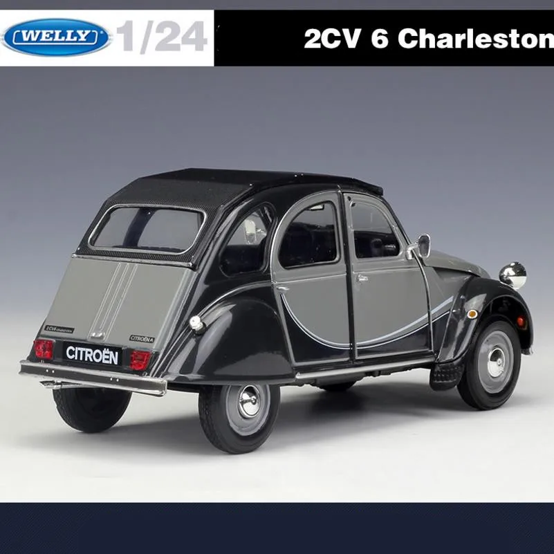 1:24 улучшенная коллекция модель автомобиля из сплава CITROEN 2CV 6 Charleston литой под