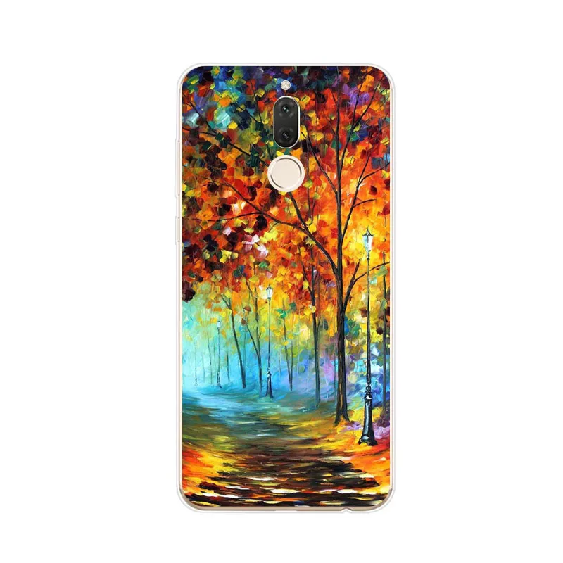 Huawei nova 2i Case Silicon Graffiti 3D relief Painting Soft TPU Back Cover for 2I Phone Protect shell |