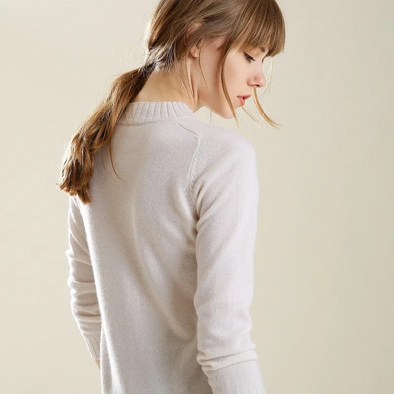 Women's Half Turtleneck Comb Wool Pullover Side Slit Front Cable Famale Jumper New Sweaters Full Sleeve 2018 Fall Winter | Женская