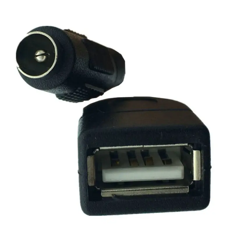 

Great-Q 5pcs USB2.0 A Female to DC 5.5*2.1mm Power Charger Jack Connector Adapter cable 25cm