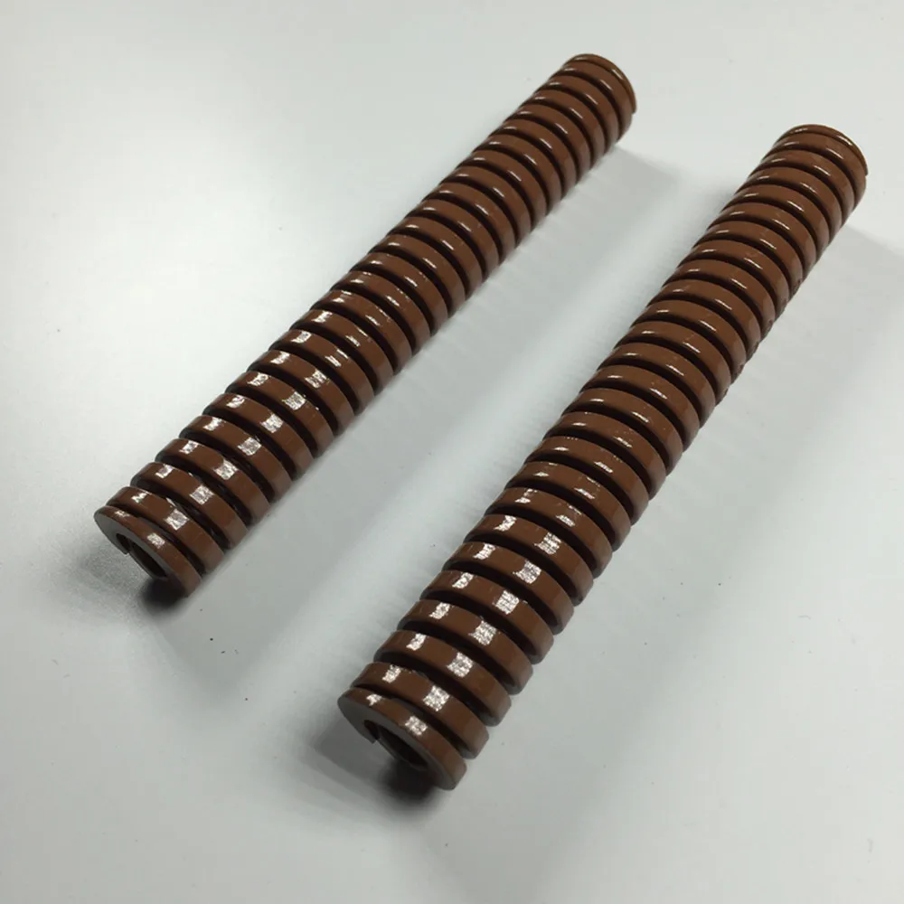 

2Pcs Brown Super Heavy Load Mould Compression Die Spring 18 x 9 x 20/30/60/80/90/125mm