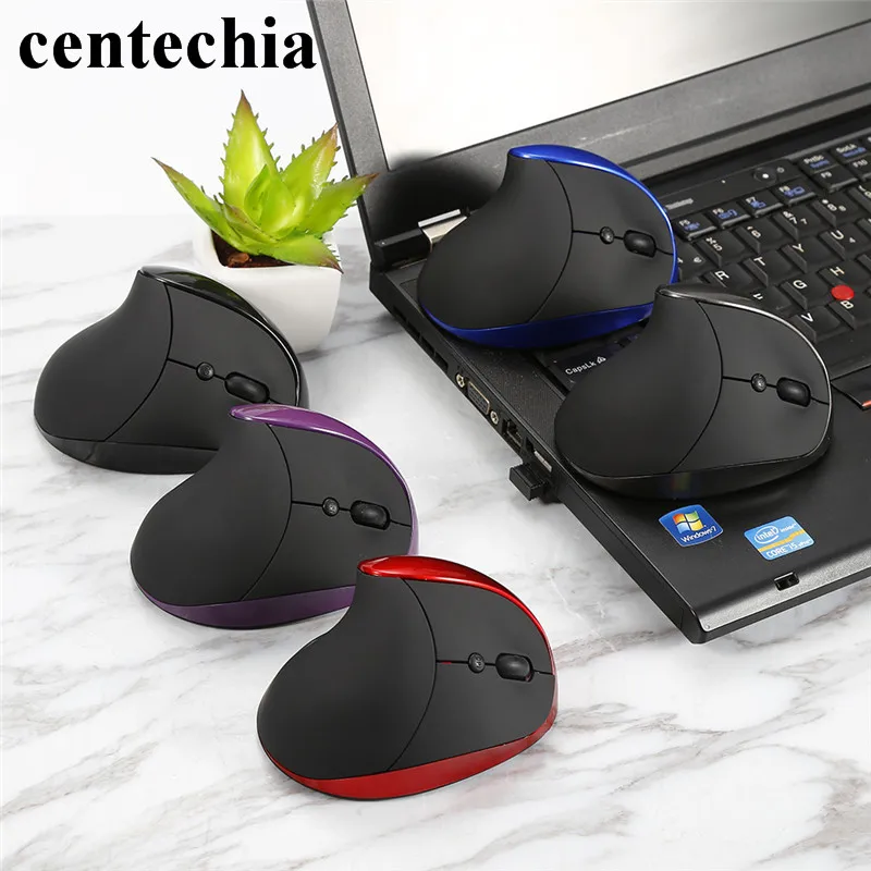 Centechia горячая Распродажа оптическая беспроводная мышь здоровая эргономичная 6