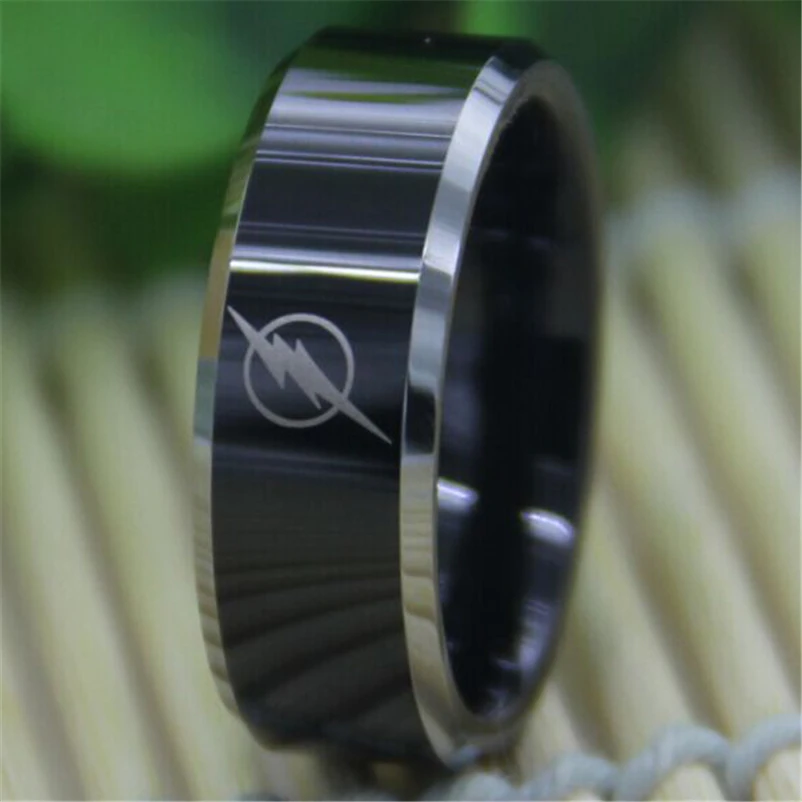 Бесплатная доставка высококачественное тонкое кольцо Горячая Распродажа 8 мм