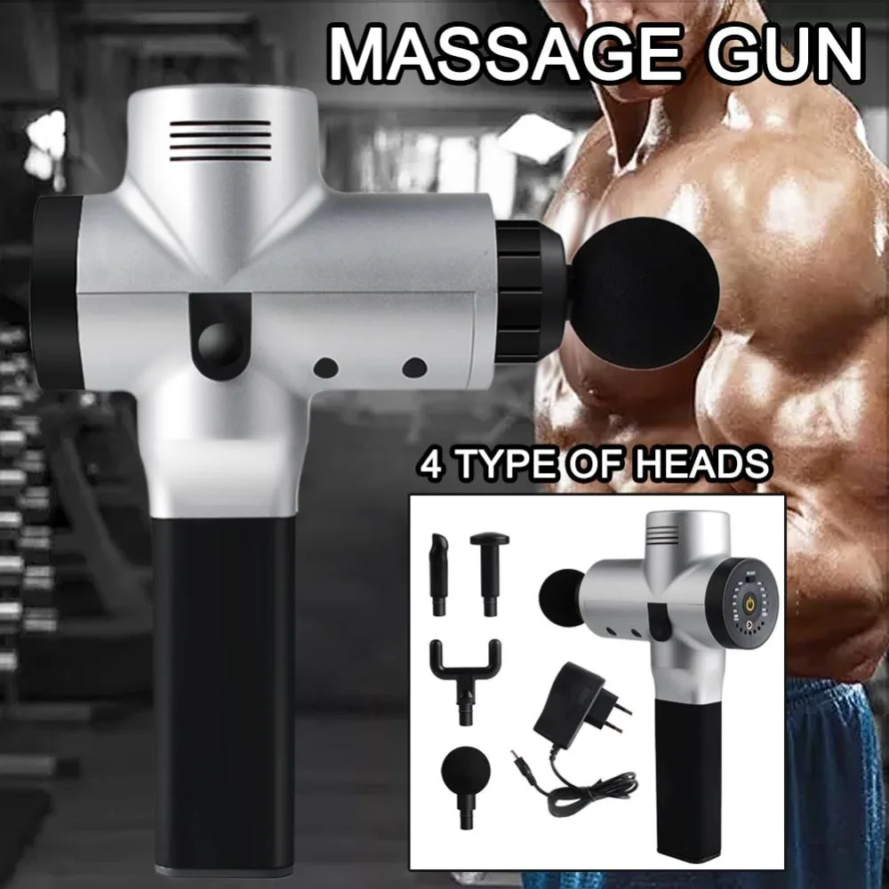 Перкуссионный массажер Multi-function мышцы глубокий Релаксация физиотерапия Fascial