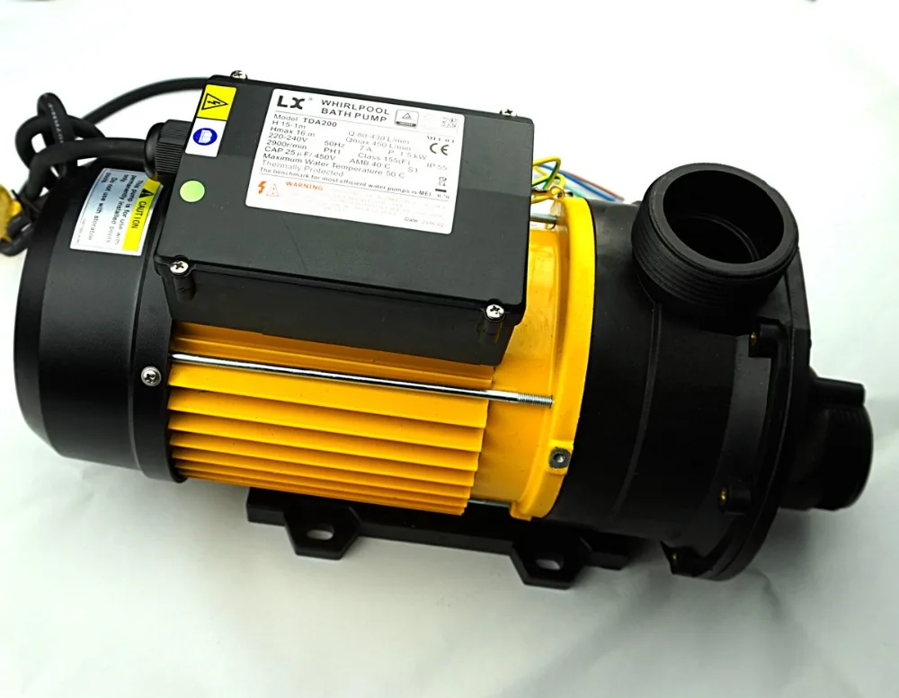 LX TDA200 насос для горячей ванны и спа-насос 50 Гц или 60 Гц/2hp плавательный с 230 в кВт |