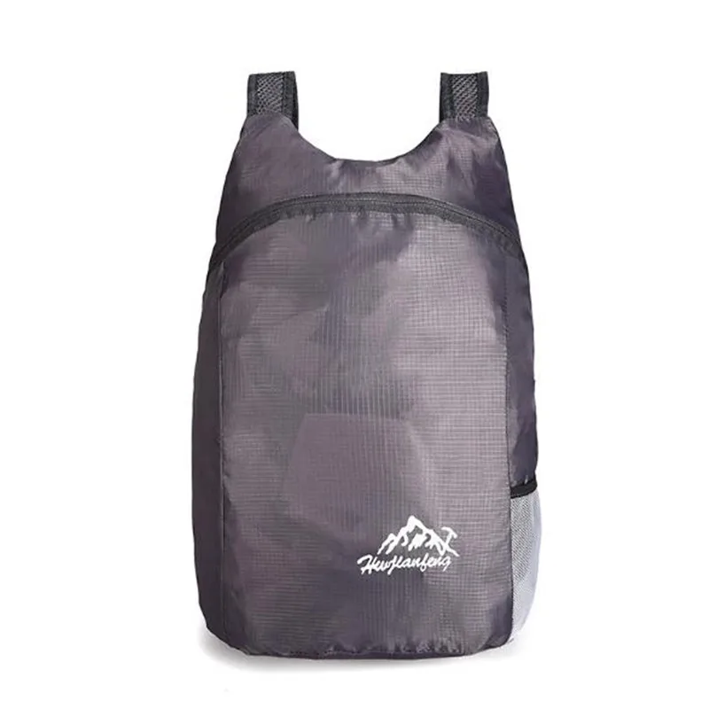 Спортивная сумка складной рюкзак Hwjianfeng Полиэстеровая для бега светильник