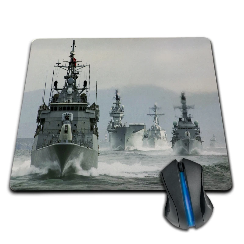 Резиновый коврик для мыши Babaite с закругленными краями мужчин темно-синий игровой