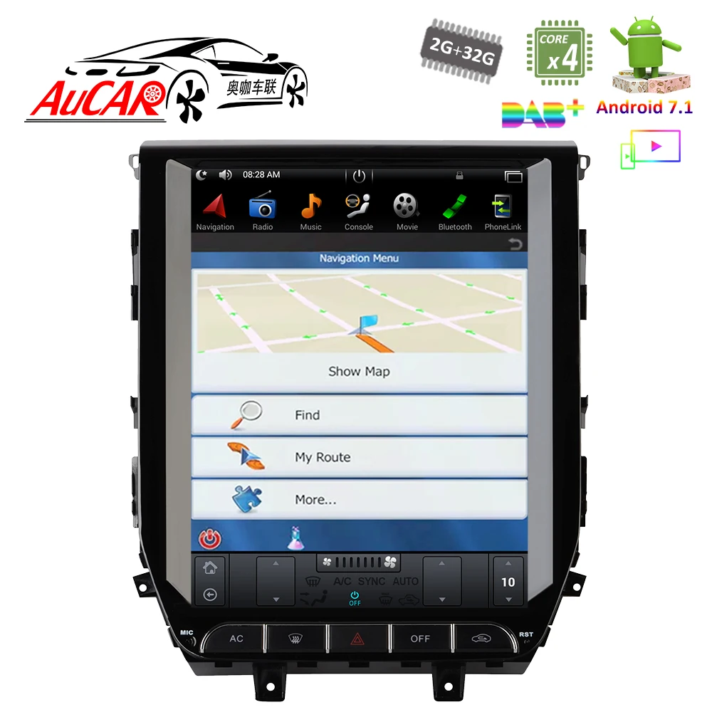 Android 7 1 12 &quotTesla Style для Toyota Land Cruiser 200 2016 2017 DVD плеер Bluetooth радио WIFI 4G вертикальный