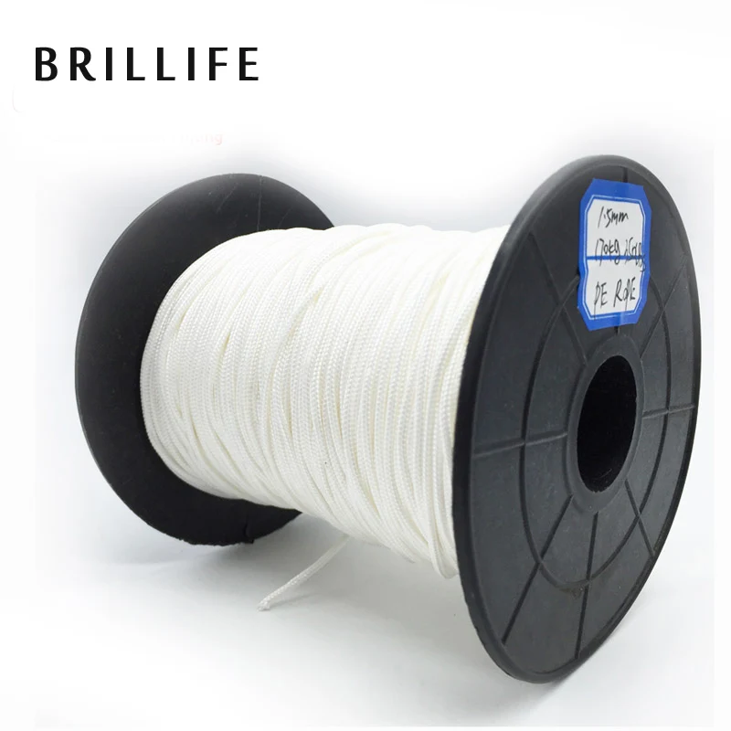 BRILLIFE PE линии 1 5 мм 100 м 350LB 170 кг провод в оплетке рыболовный подводной охоты