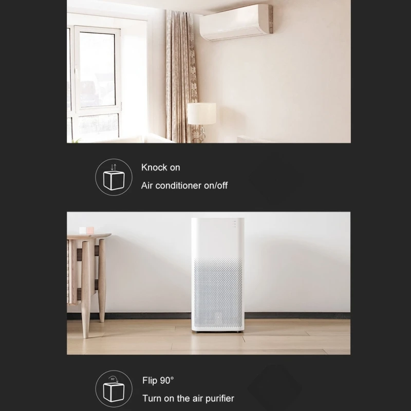 Xiaomi Mijia Home APP Aqara магический контроллер Zigbee версия шесть управляемых действий, требуется работа с Xiaomi Многофункциональный шлюз