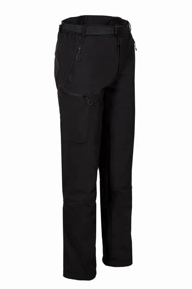 2019 women's outdoor Compound velvet pants camping hiking windproof waterproof sport Trousers fleece ski Customizable LOGO | Спорт и