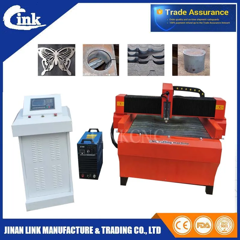 Малый станок плазменной резки с ЧПУ 1000*1500 мм рабочий стол/ЧПУ плазменный резак