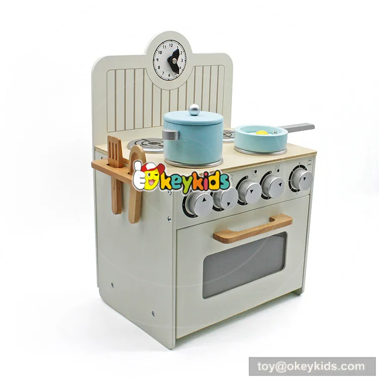 Новый дизайн Мода Дети Деревянный миниатюрный игрушка кухня игровой набор W10C213 |