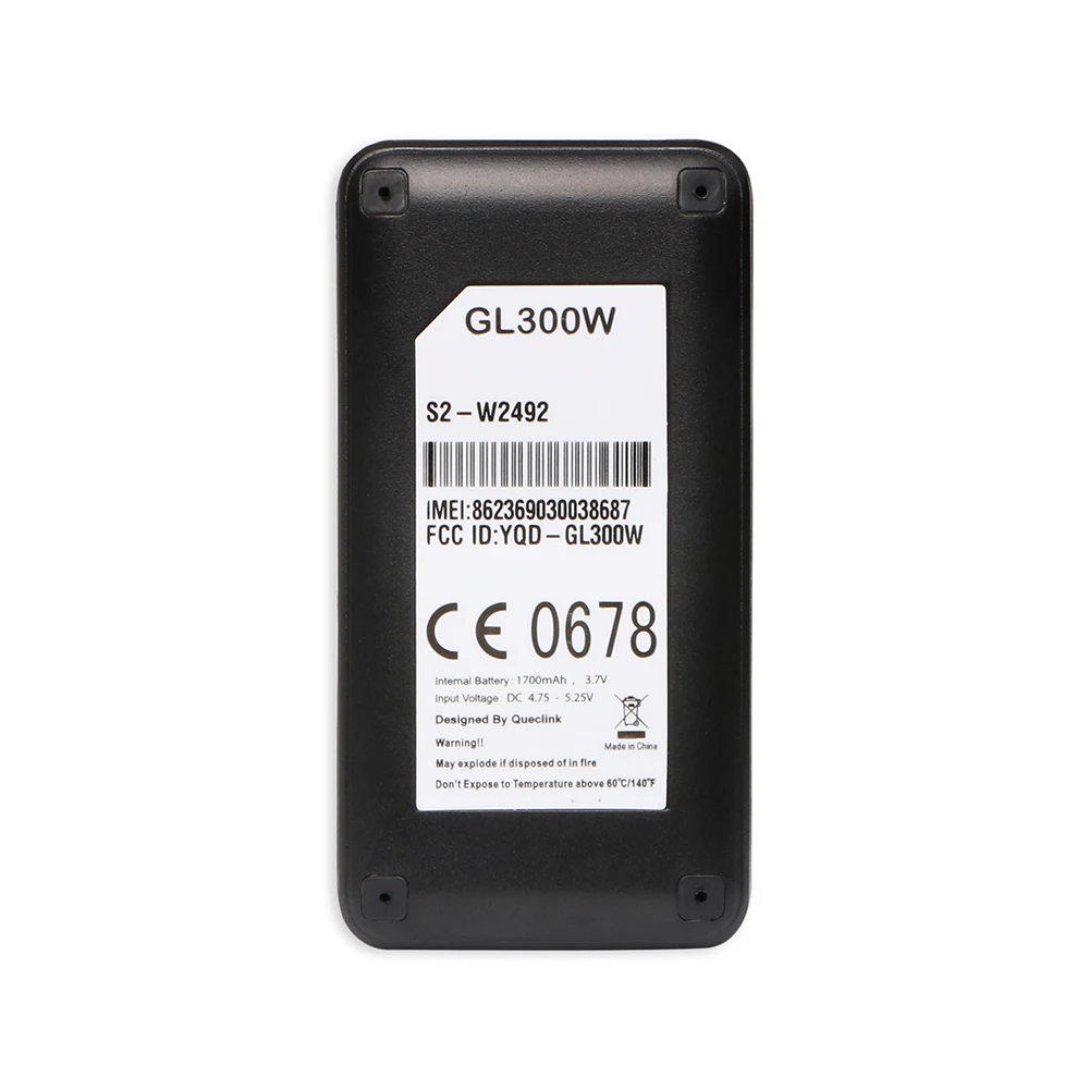Автомобильный GPS трекер Queclink GL300W для персонального мини растатора