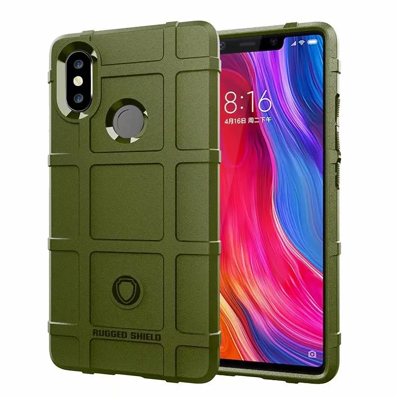 Прочный защитный чехол в стиле милитари для Xiaomi mi9 mi 9se матовый сверхтолстый с
