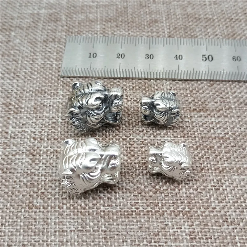 990 серебряные тигровые бусины из серебра 925 пробы разделитель для браслета