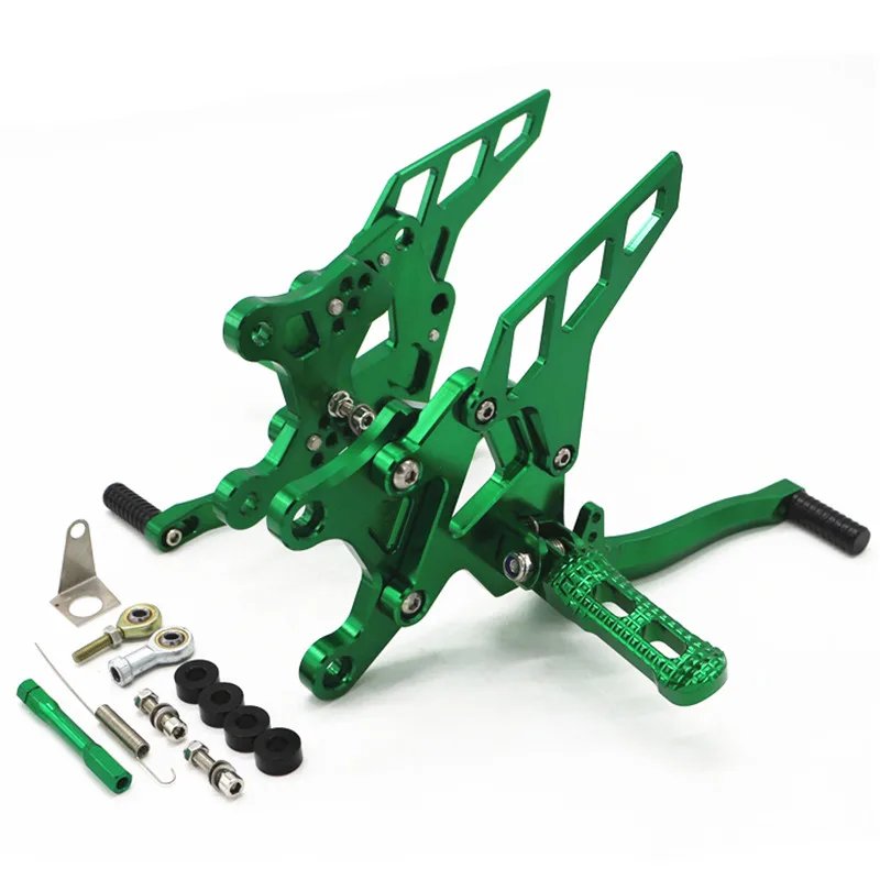 

Fast Shipping CNC For Kawasaki Z900 17-19 Motorcycle Accessories Aluminum Adjustable Rear Sets Rearset Footrest Foot Rests Pegs